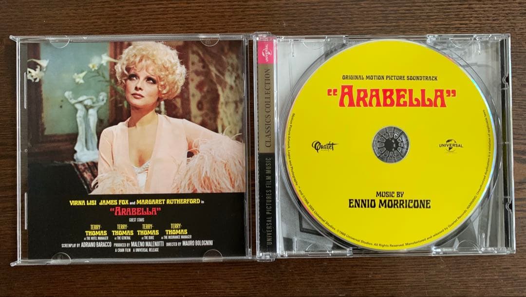 Ennio Morricone - Arabella Original Motion Picture Soundtrack CD Limited 1500