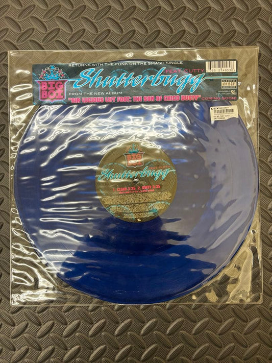 Big Boi Shutterbugg Clear Blue Vinyl 12" HipHop Used | Japansoundstore