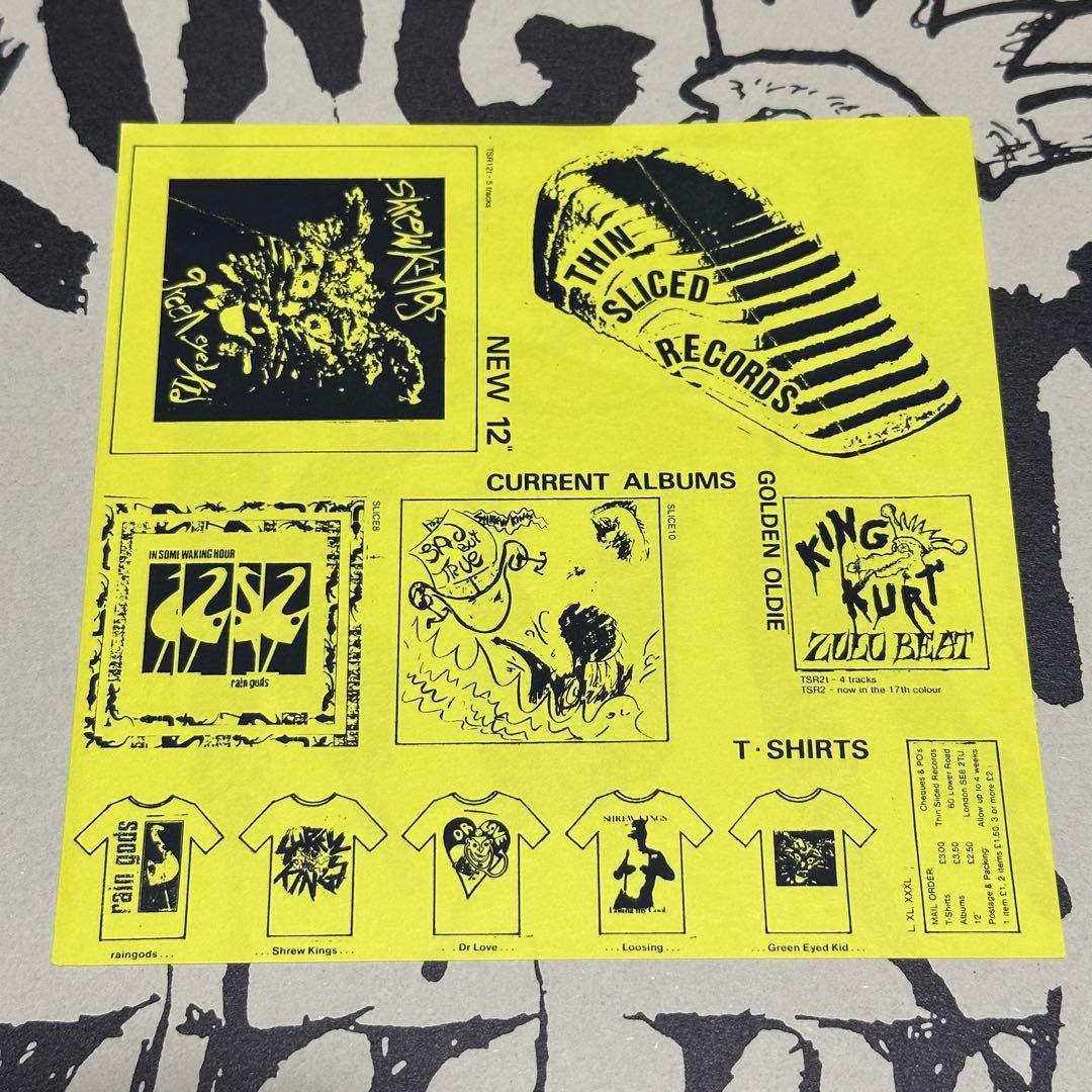 King Kurt Zulu Beat 1982 Green Vinyl Record Used Rock Punk B | Japansoundstore