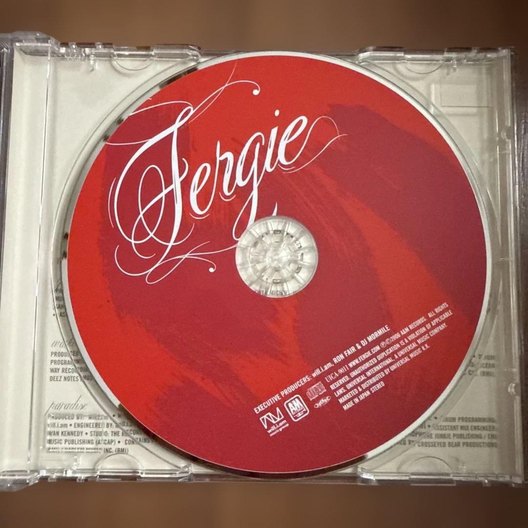 Fergie The Dutchess CD Japan Press with OBI 2006 Pop Debut Album Bonus Tracks