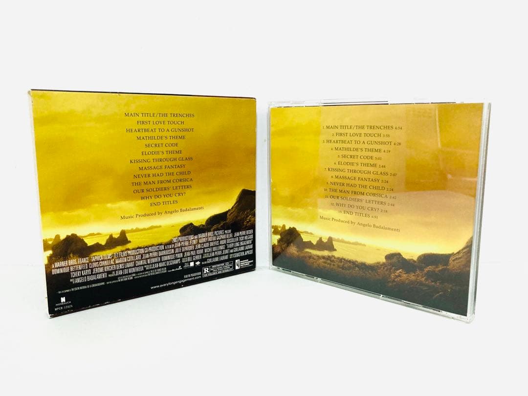A Very Long Engagement Soundtrack CD Japan Press Angelo Badalamenti Rare OOP