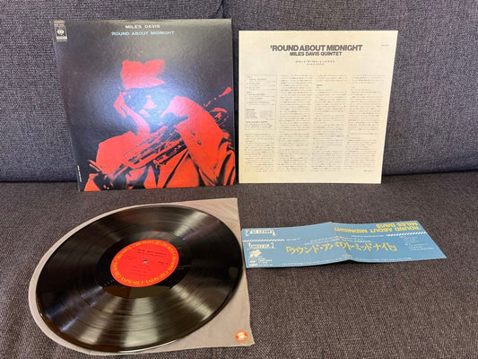 Miles Davis Round About Midnight Vinyl LP 18AP 2052 Japan OBI 1S/1S Matrix NM