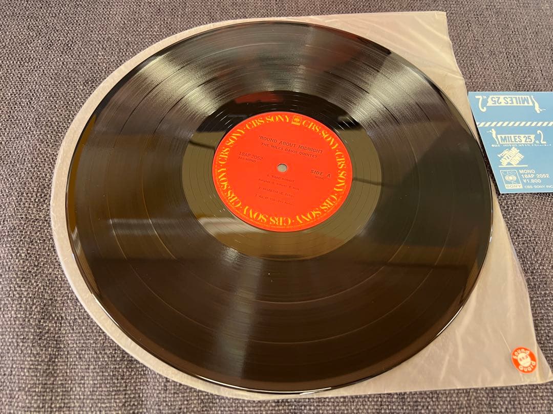 Miles Davis Round About Midnight Vinyl LP 18AP 2052 Japan OBI 1S/1S Matrix NM