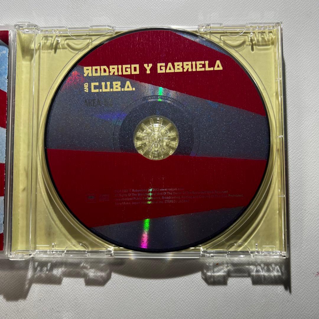 Rodrigo Y Gabriela And C.U.B.A. - Area 52 CD Japan Press with OBI 2012
