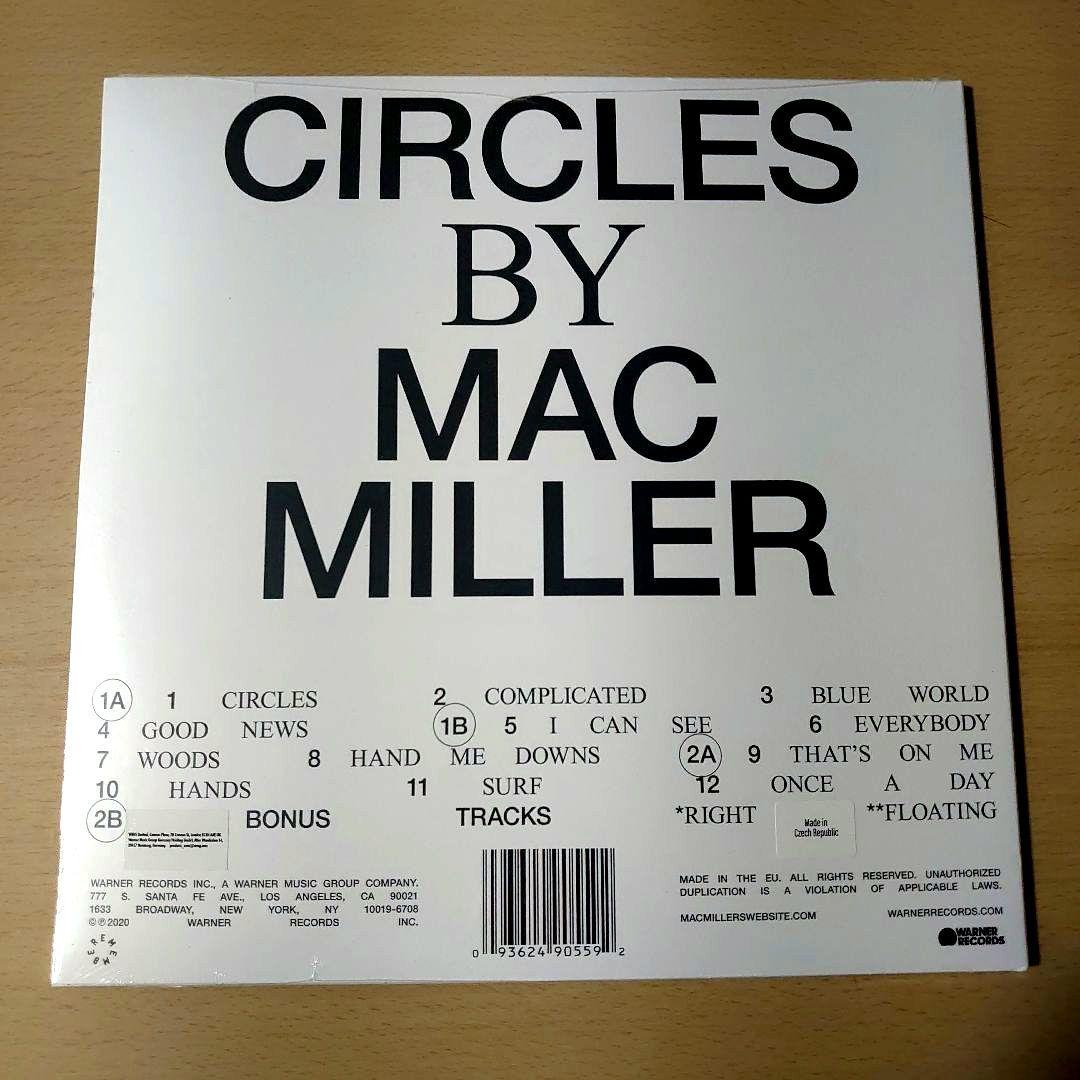 Mac Miller - Circles 2LP Limited Edition Color Vinyl Record