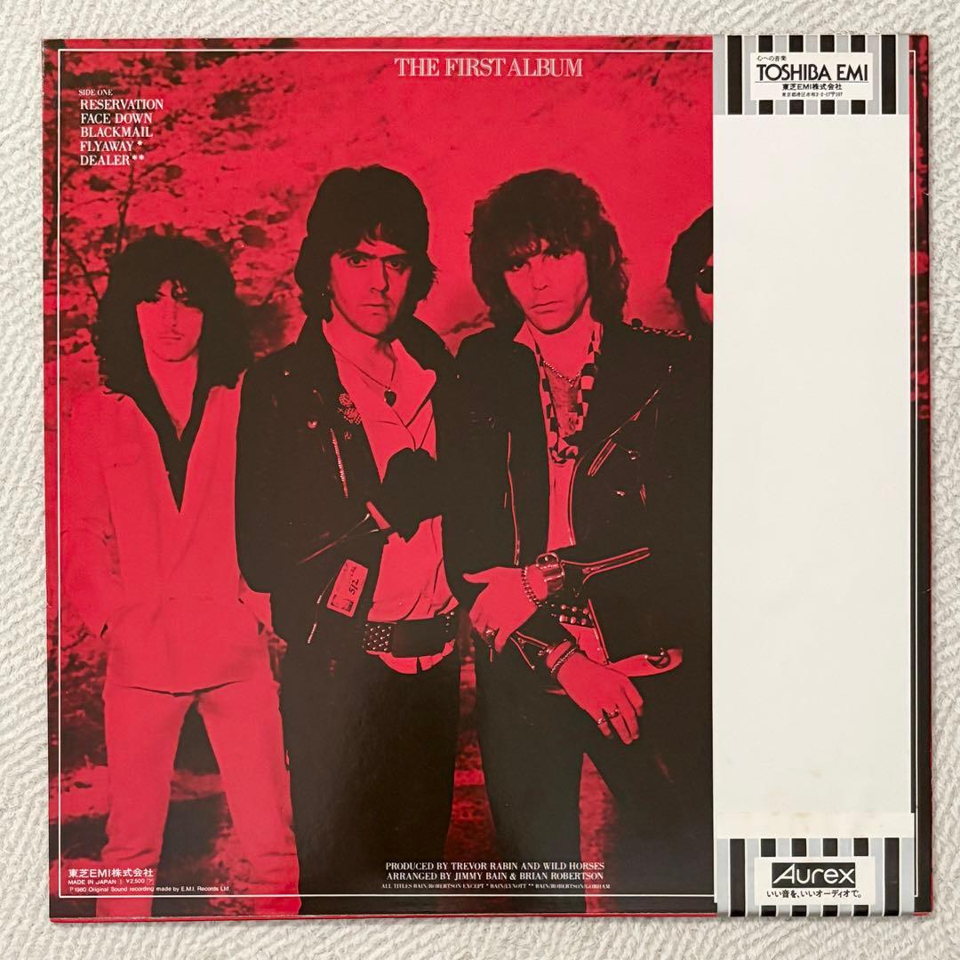 WILD HORSES The First Album LP 1980 Japan Original w/ OBI Hard Rock