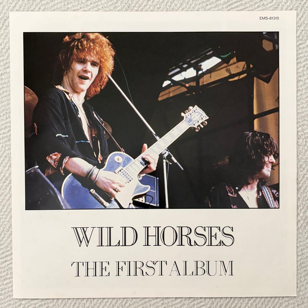 WILD HORSES The First Album LP 1980 Japan Original w/ OBI Hard Rock