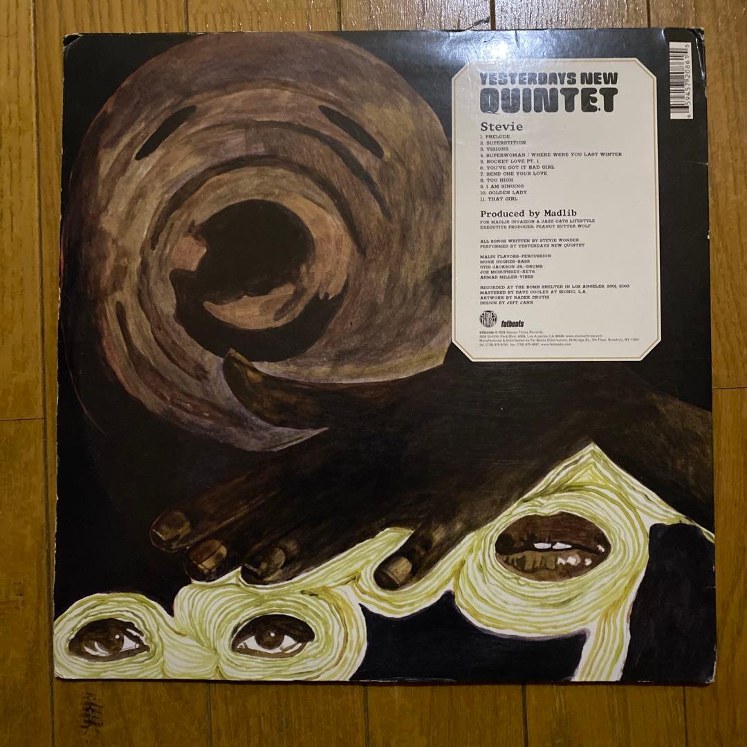 Yesterdays Quintet - Stevie LP Madlib Jazz Stones Throw Vinyl Record