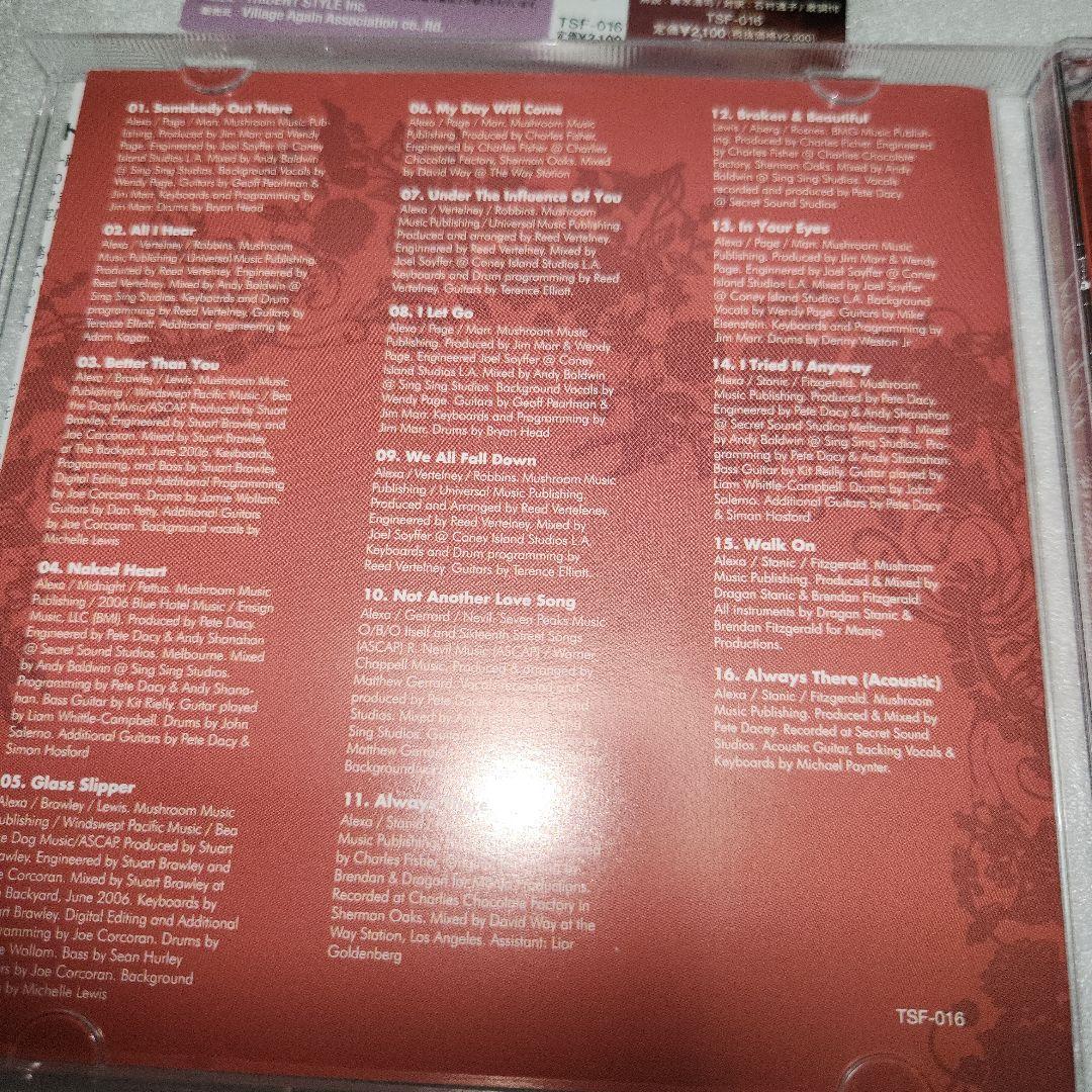Kate Alexa - Broken & Beautiful CD Japan Press with OBI 2008 Import