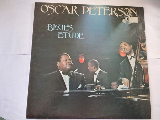 Oscar Peterson - Blues Etude Vinyl LP Japan Pressing 1973 Jazz Record