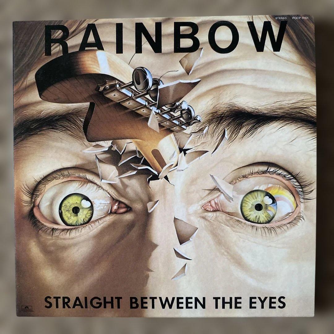 Rainbow - Straight Between The Eyes CD Japan Press Mini LP with OBI, 1998