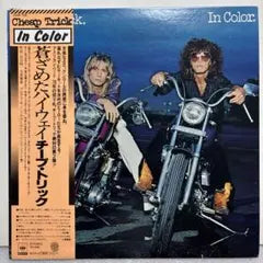 Cheap Trick In Color LP Japan Vinyl Record With Obi Strip Classic Rock Import