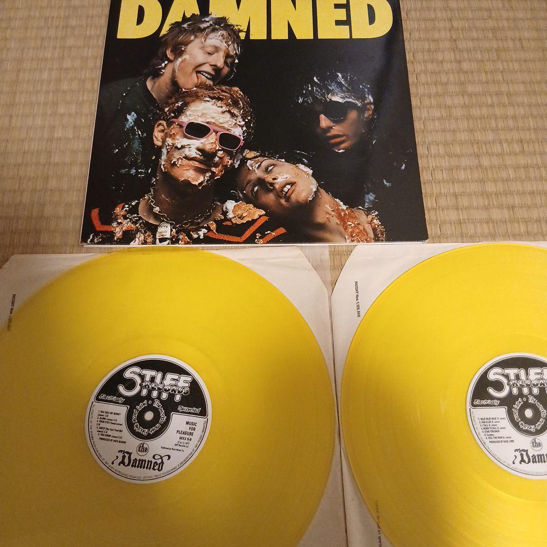 The Damned Damned Damned Yellow Vinyl 2LP Used, Punk Rock Classic | Japansoundstore