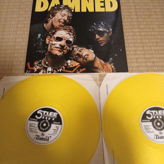 The Damned Damned Damned Yellow Vinyl 2LP Used, Punk Rock Classic | Japansoundstore