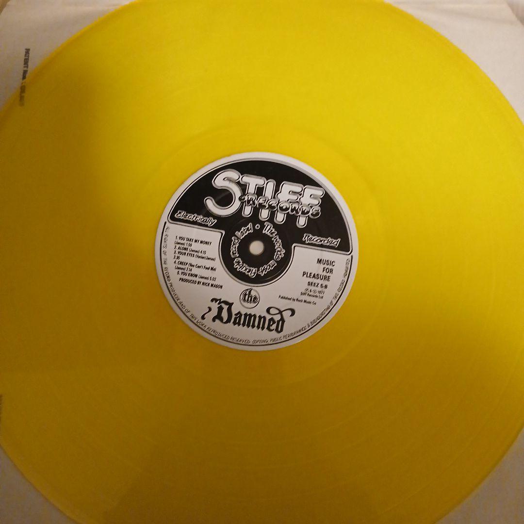 The Damned Damned Damned Yellow Vinyl 2LP Used, Punk Rock Classic | Japansoundstore