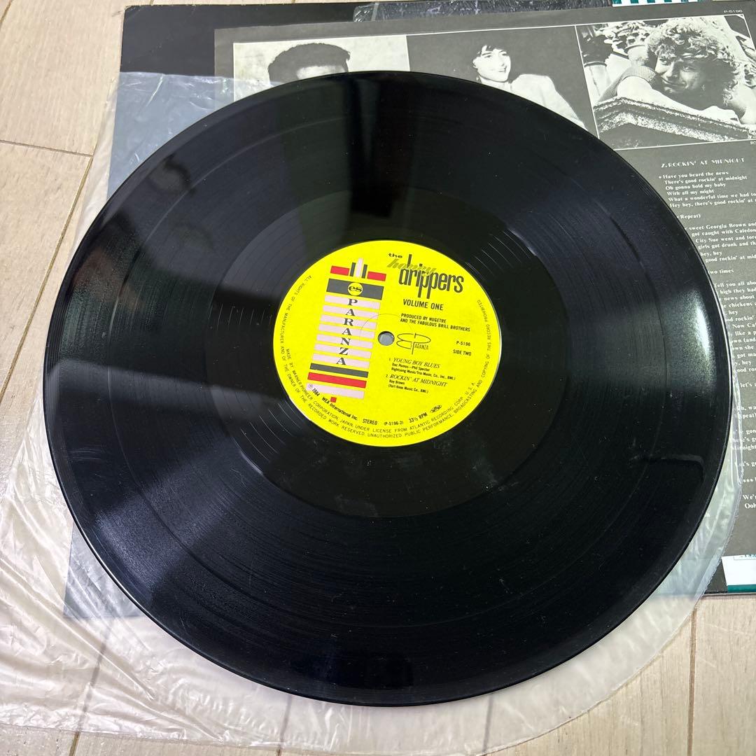 The Honeydrippers - Volume One LP Japan Vinyl Record w/ Obi Robert Plant Jimmy