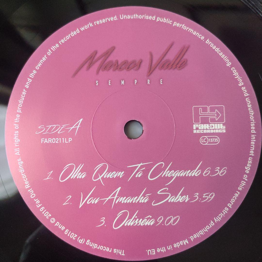 Marcos Valle - Sempre LP Vinyl 2019 Far Out Recordings Brazilian Boogie Funk