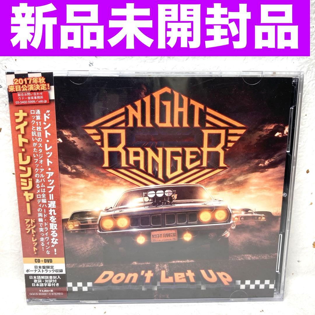 Night Ranger - Don't Let Up CD+DVD Japan Press Limited Edition with OBI (2017)