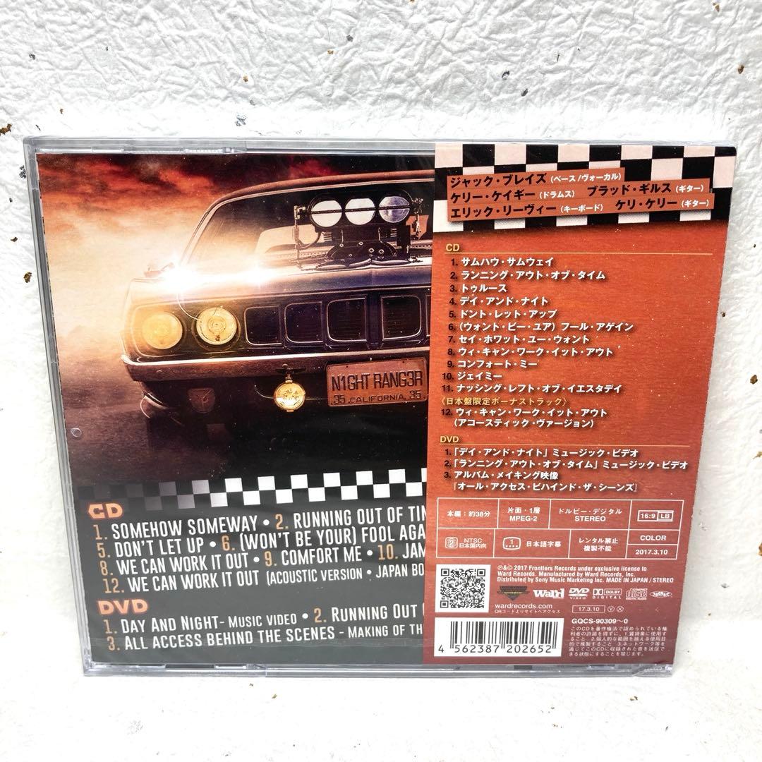 Night Ranger - Don't Let Up CD+DVD Japan Press Limited Edition with OBI (2017)