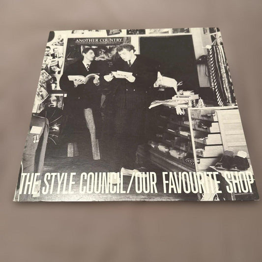 The Style Council - Our Favourite Shop LP Japan Original with Obi Paul Weller
