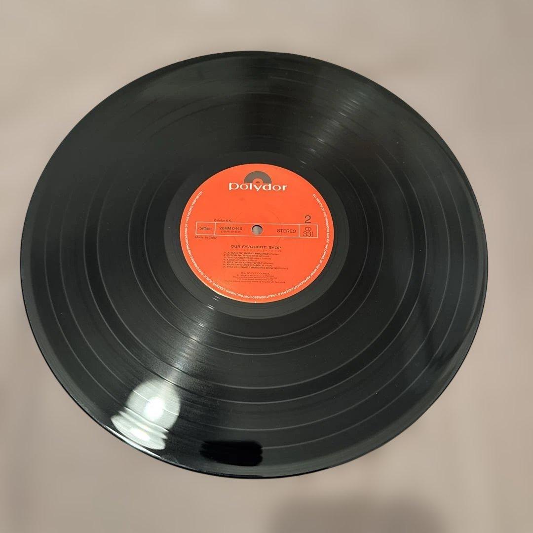 The Style Council - Our Favourite Shop LP Japan Original with Obi Paul Weller