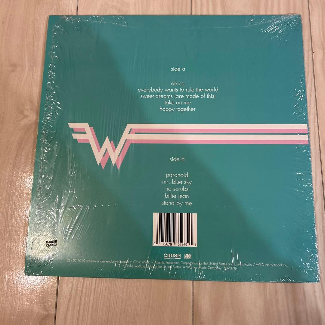 Weezer Teal Album Vinyl LP 2019 Cover Song Compilation Record