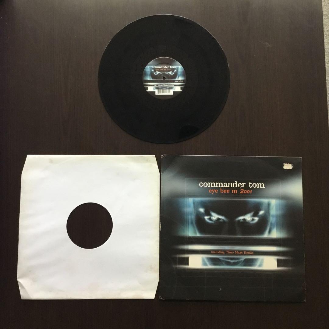 Commander Tom - Eye Bee M 2001 - Vinyl 12" EP Trance Electronic Import
