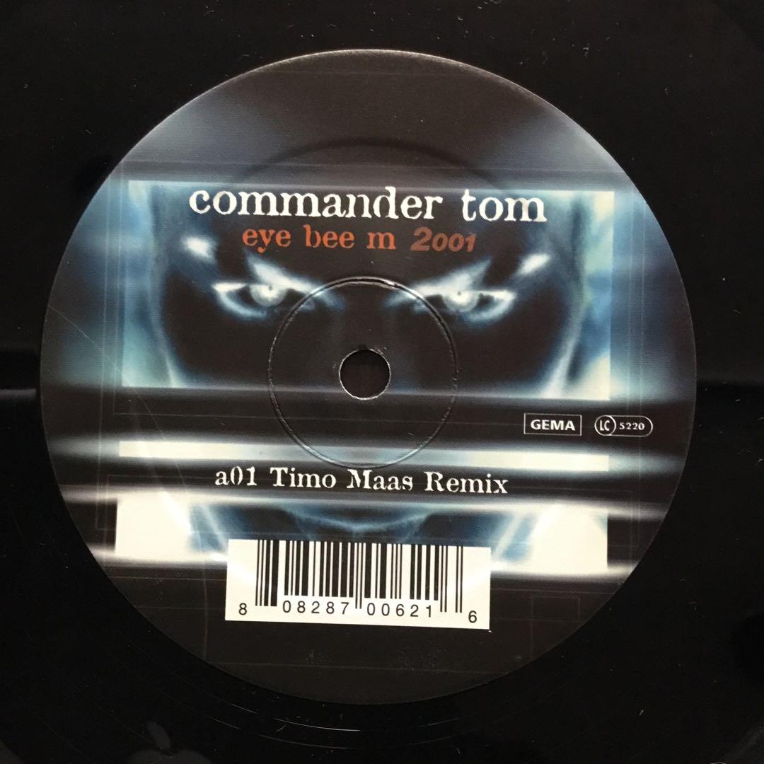 Commander Tom - Eye Bee M 2001 - Vinyl 12" EP Trance Electronic Import
