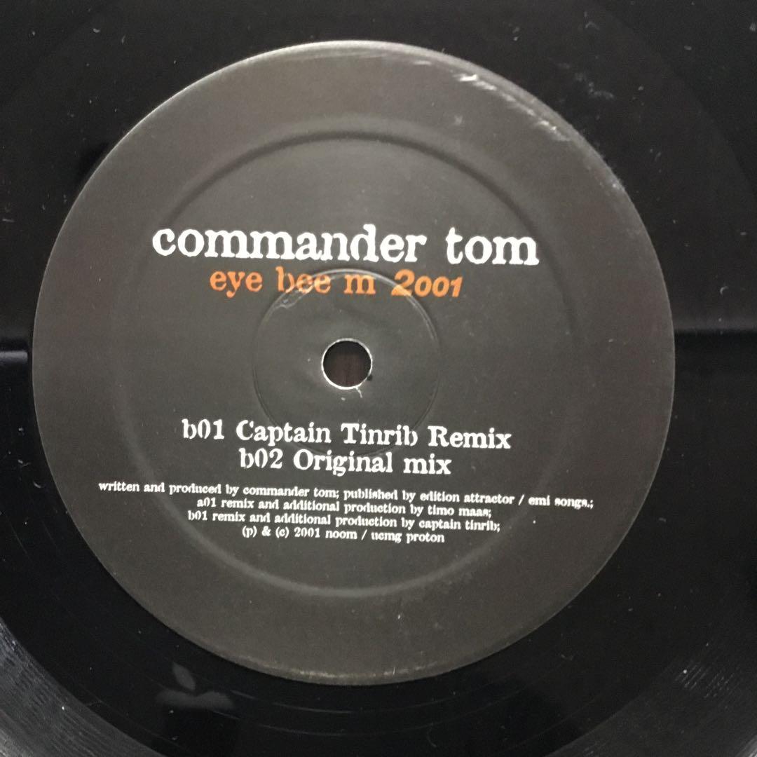 Commander Tom - Eye Bee M 2001 - Vinyl 12" EP Trance Electronic Import