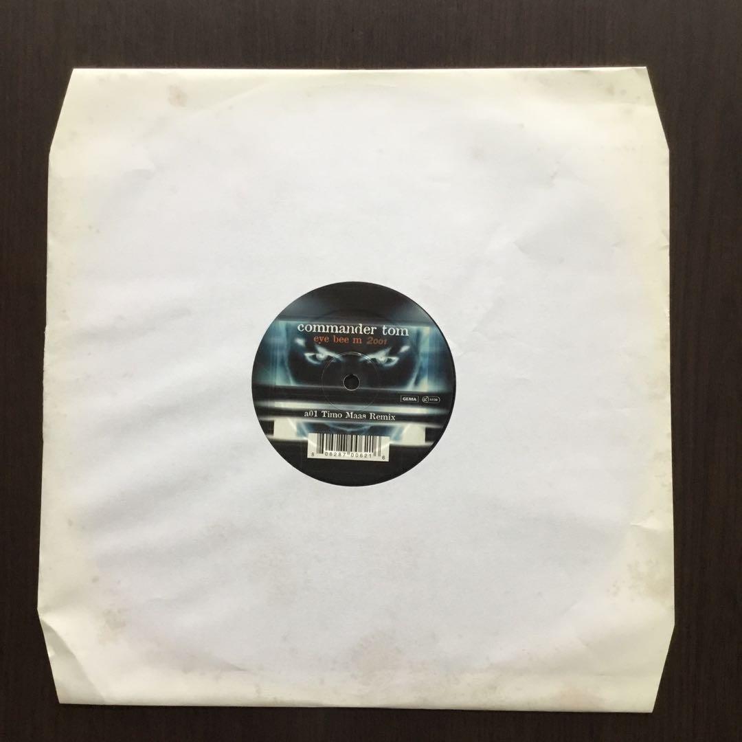 Commander Tom - Eye Bee M 2001 - Vinyl 12" EP Trance Electronic Import