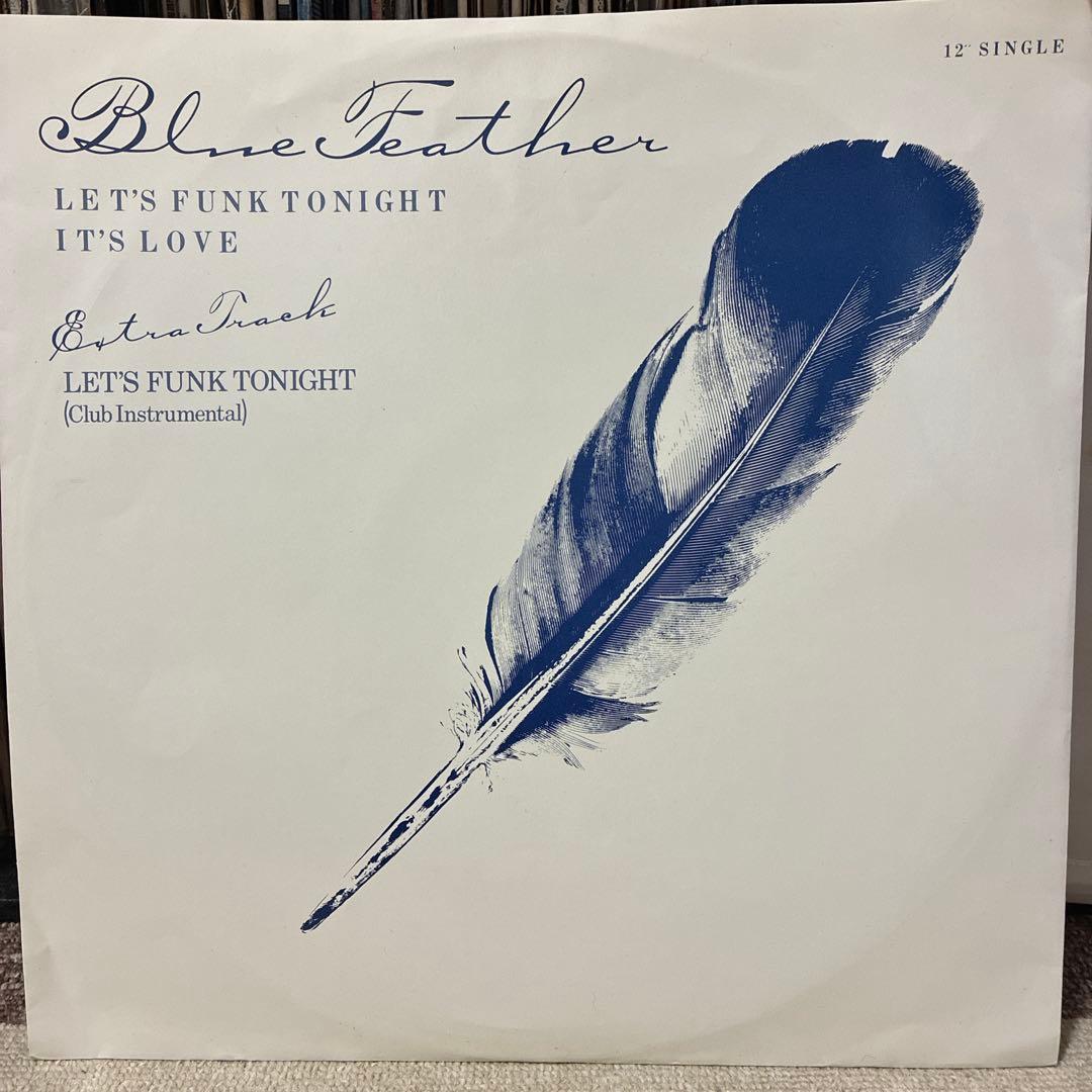 Blue Feather - Let's Funk Tonight 12" Single 1981 Dutch Synth Boogie Modern Soul