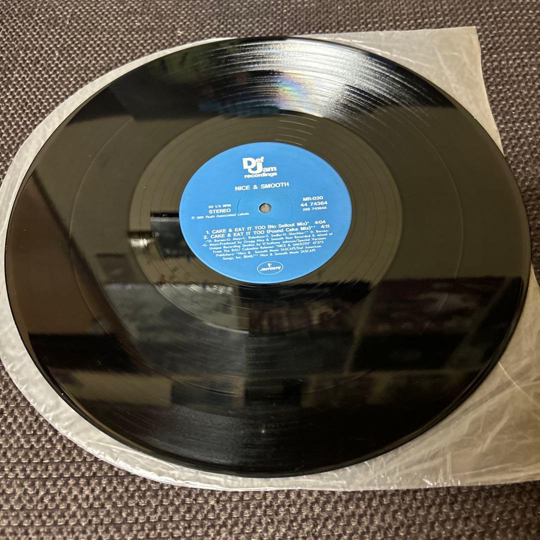 Nice & Smooth Cake & Eat It Too 12" Vinyl Record Album Black Used | Japansoundstore