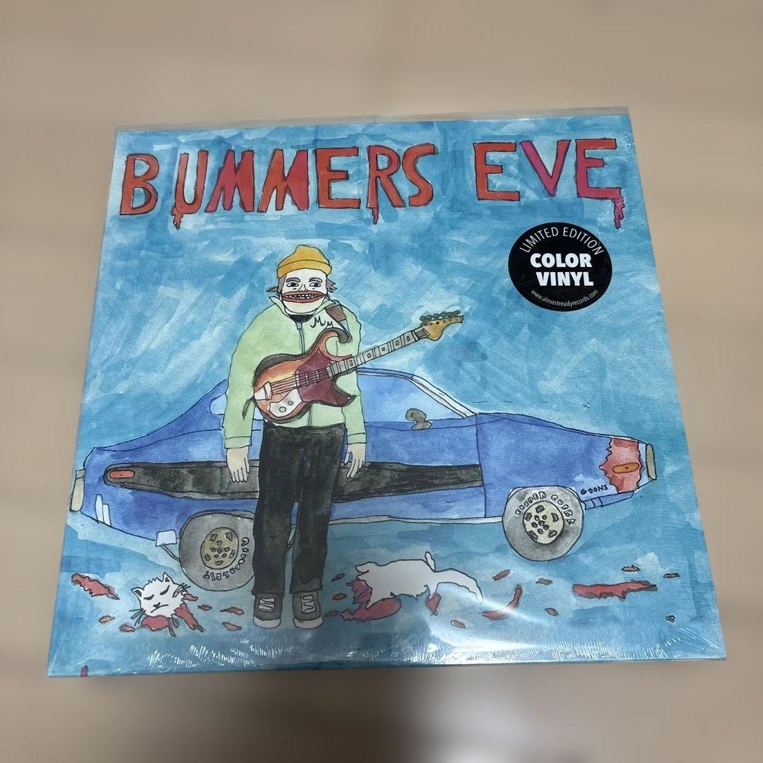 GOONS - Bummers Eve LP Vinyl Record Limited Color Edition Punk Garage