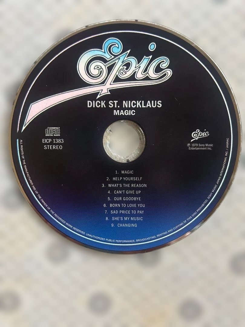 Dick St. Nicklaus - Magic CD Japan Press Mini LP Style with OBI 2010 Remaster