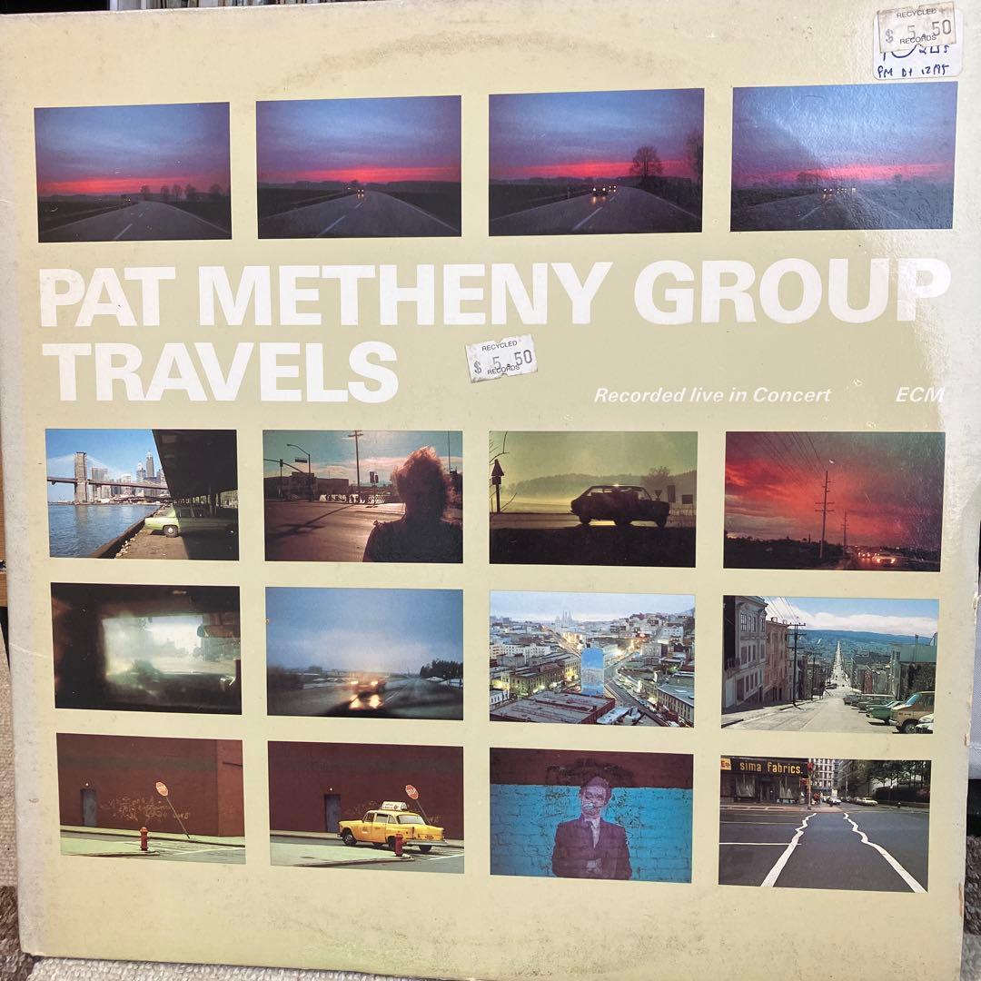 Pat Metheny Group - Travels 2LP Live Jazz Fusion ECM 1983 US Pressing