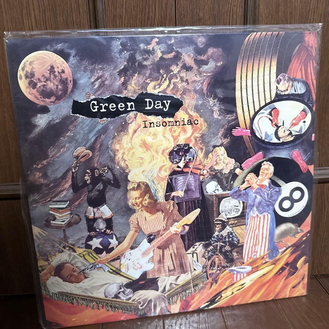 Green Day - Insomniac LP Vinyl Record 12-inch Punk Rock Album