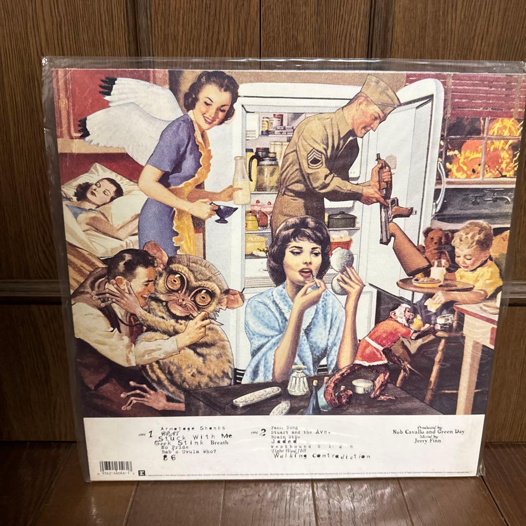 Green Day - Insomniac LP Vinyl Record 12-inch Punk Rock Album