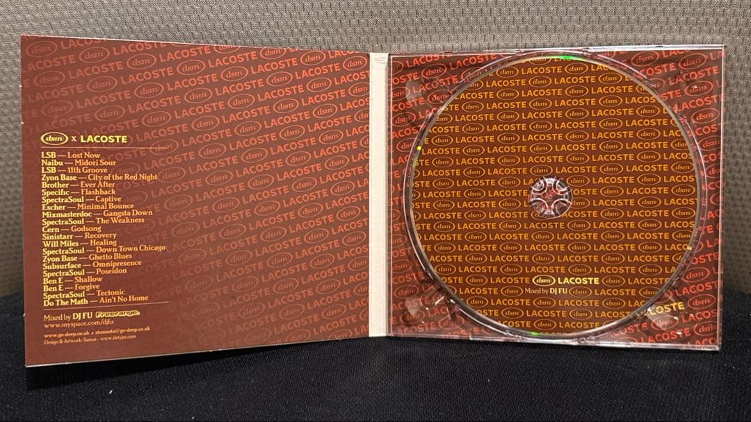 DJ FU - Lacoste x DSM Mix CD - Rare Promo Compilation - Japan Press