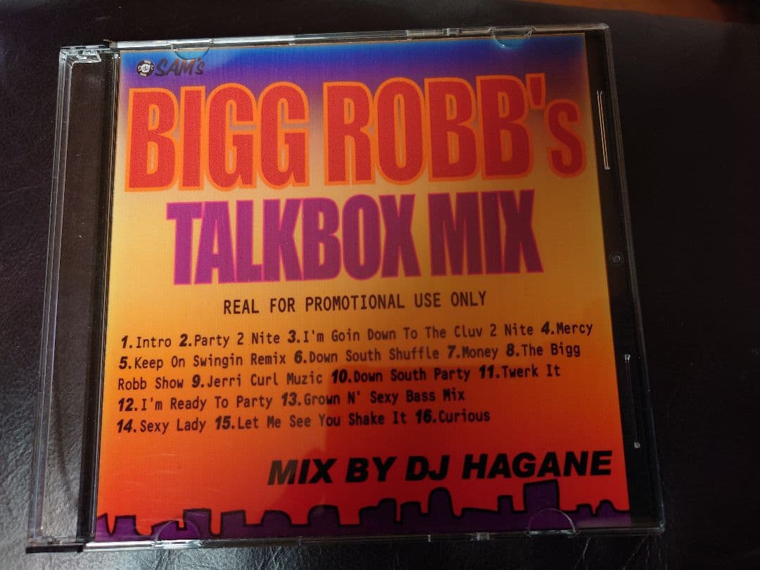 Bigg Robb - Bigg Robb's Talkbox Mix CD - Japan DJ Hagane Promo Mix