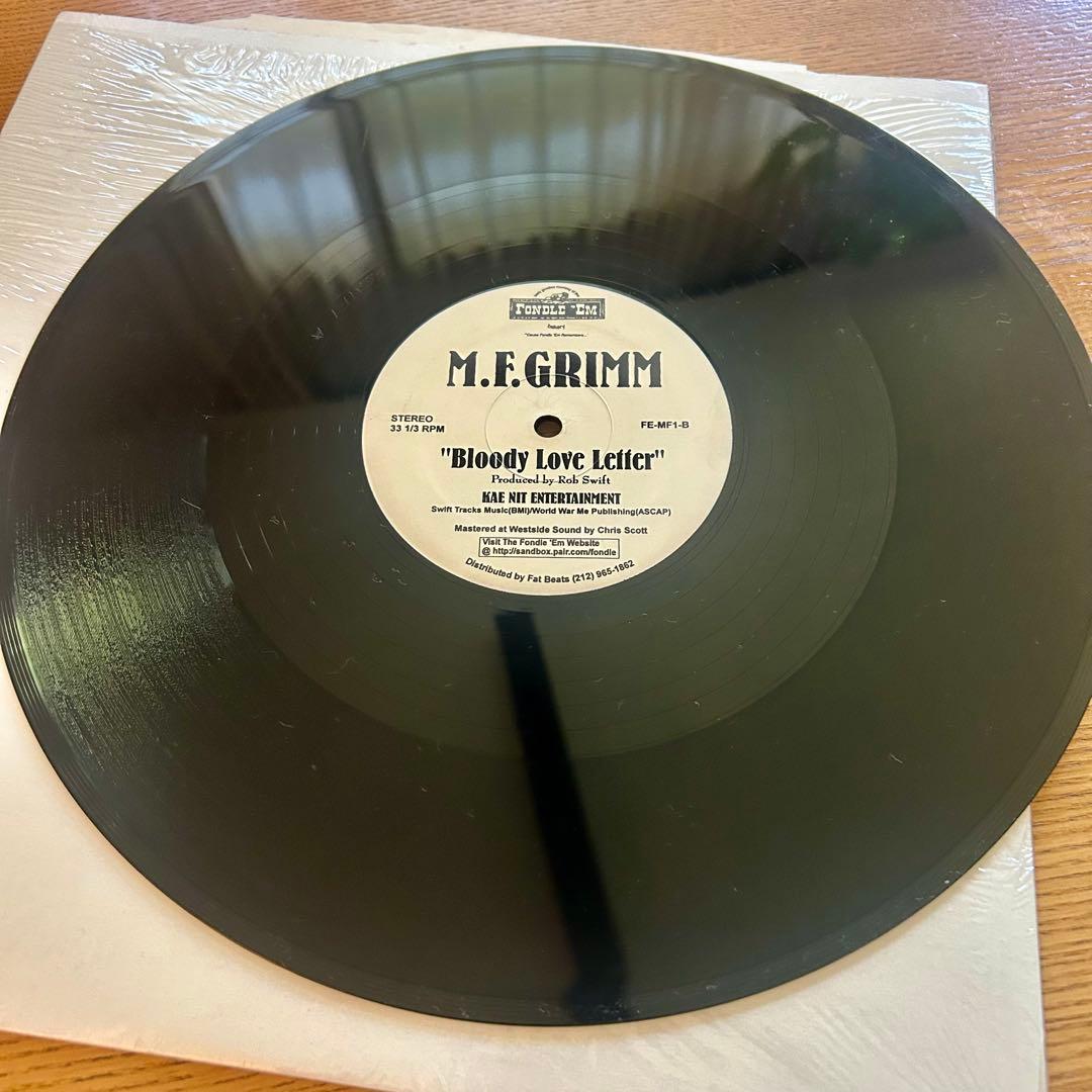 M.F. Grimm - Do It For The Kids 12" Vinyl Rob Swift Fondle 'Em Hip Hop