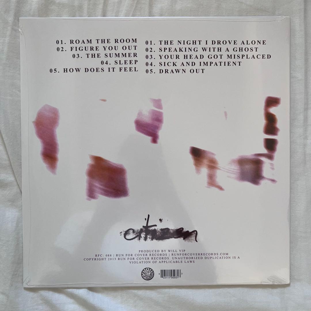 Citizen - Youth Vinyl LP Newbury Comics Exclusive Red White Triple Button /600