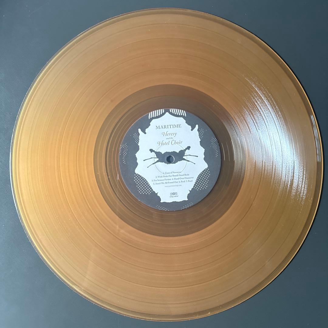 Maritime - Heresy and the Hotel Choir Limited Brown Vinyl LP #475/1000