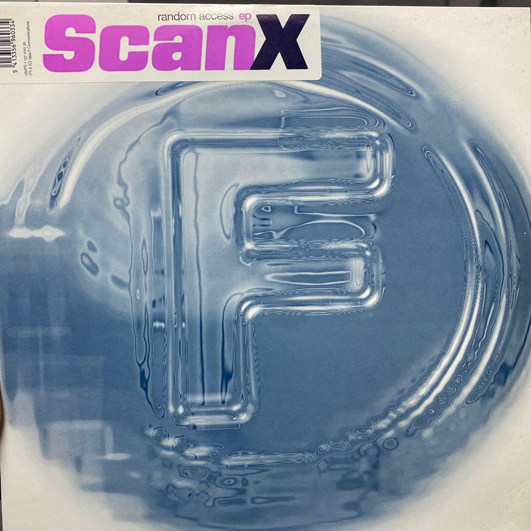 ScanX - Random Access EP (1994) 12" Silver Vinyl Techno F Communications France