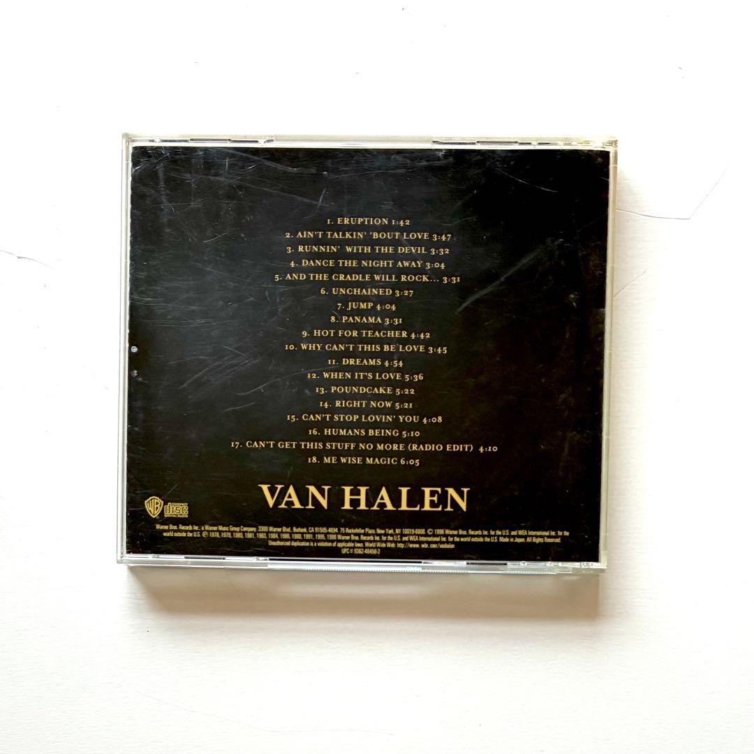 Van Halen Best of Volume I CD Japan Press with Booklet 1996 Hard Rock