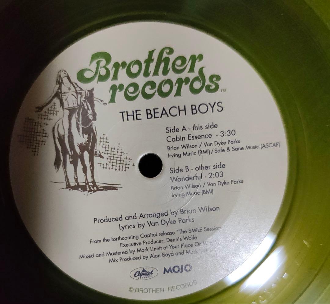 The Beach Boys Cabin Essence / Wonderful 7-inch Vinyl EP MOJO 60s Magazine