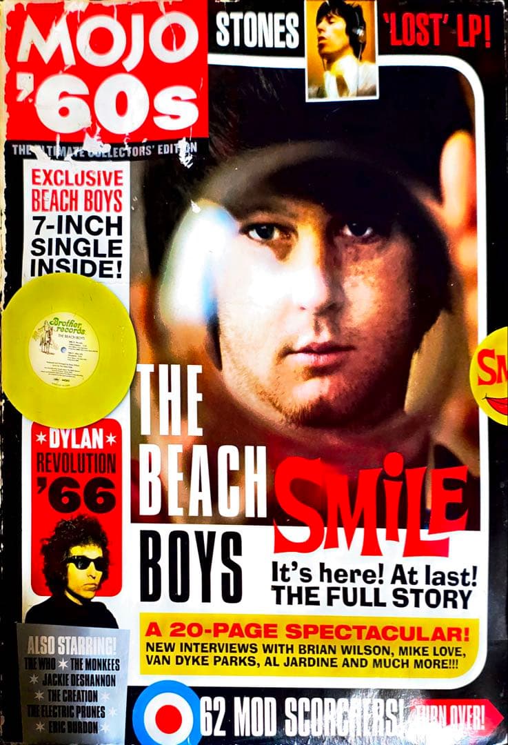 The Beach Boys Cabin Essence / Wonderful 7-inch Vinyl EP MOJO 60s Magazine