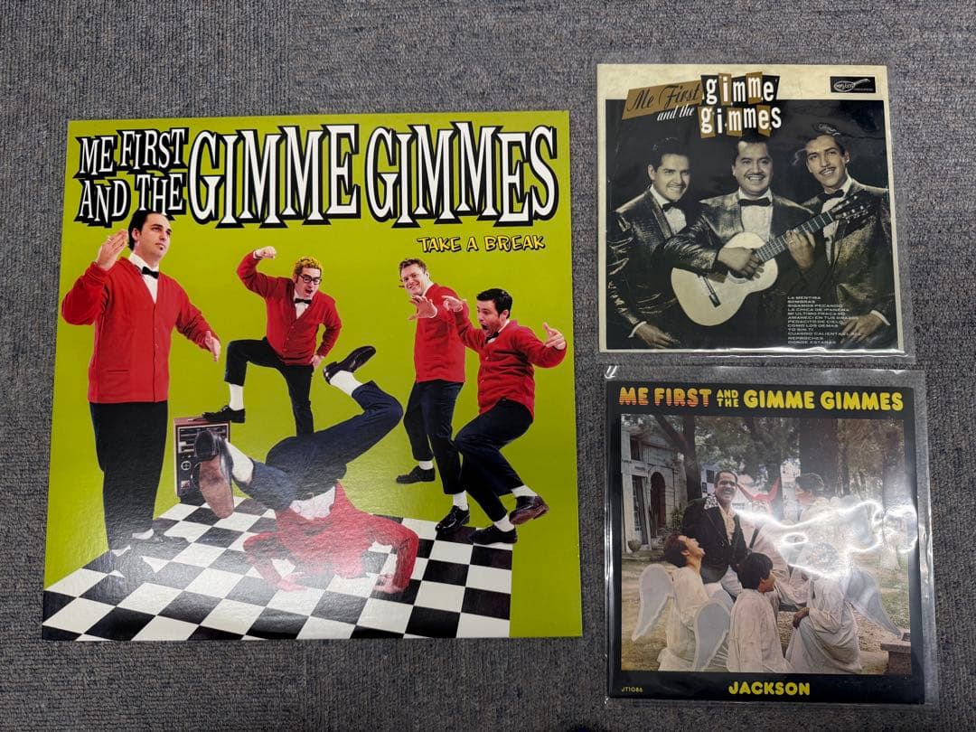 Me First and the Gimme Gimmes - Take a Break + 2 Singles LP/7" Set Japan