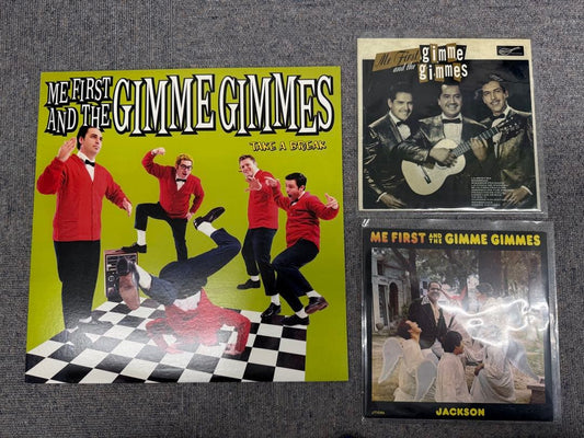 Me First and the Gimme Gimmes - Take a Break + 2 Singles LP/7" Set Japan