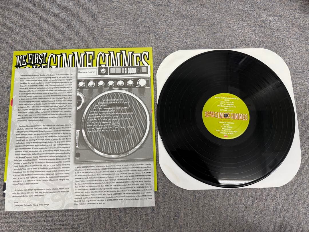 Me First and the Gimme Gimmes - Take a Break + 2 Singles LP/7" Set Japan