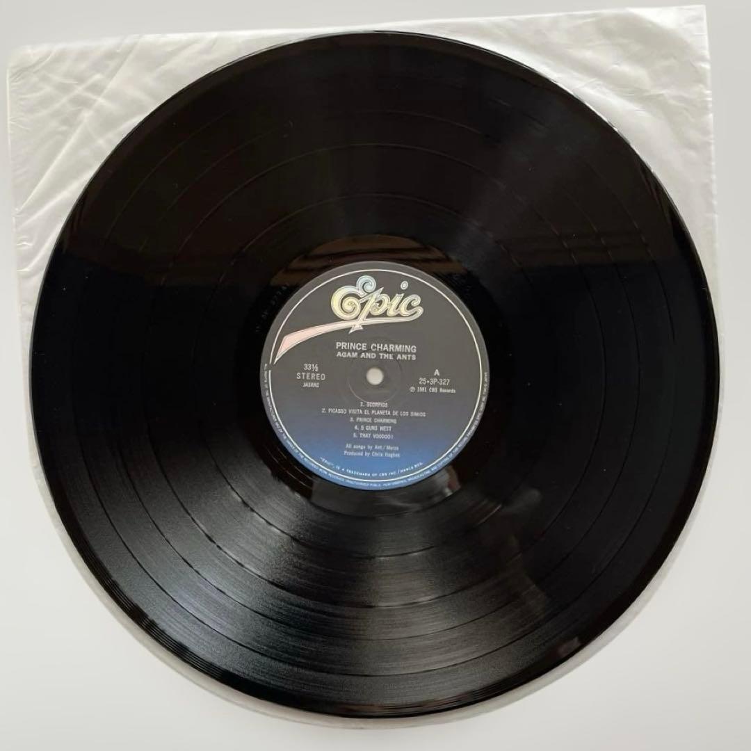 Adam and the Ants - Prince Charming LP Vinyl 1981 Japan Epic 25-3P-327 Insert